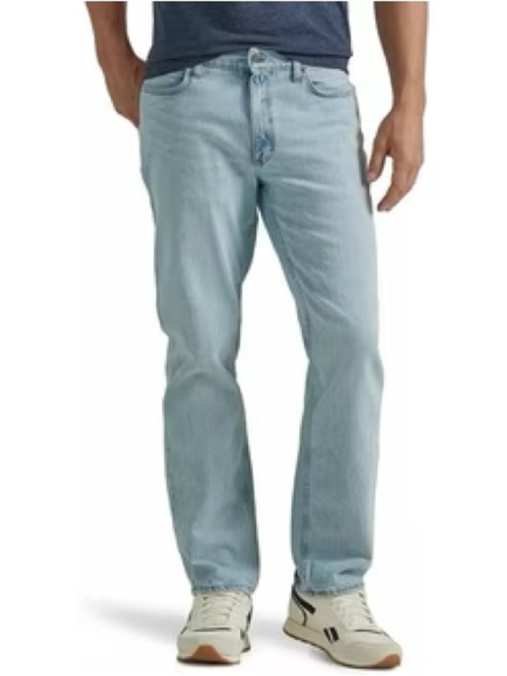 Lee Relaxed light wash jeans 35x34